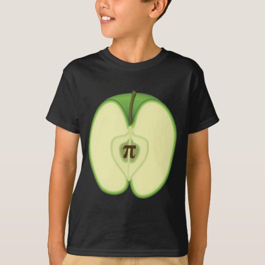 3.14 Apple Pie Pi Pun Funny Wiskunde Joke T-shirt (Voorkant)