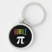 3.14 Humble Pie Pi Pun Funny Wiskunde Joke Sleutelhanger (Voorkant)