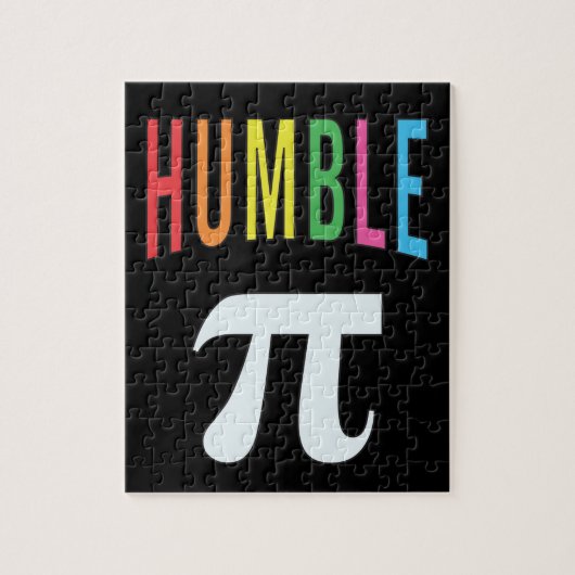 3.14 Humble Pie Pi Pun Grappige Wiskunde Grap Legpuzzel (Verticaal)