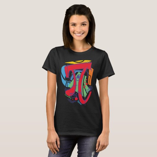 3 14 Math for Pi Day T-shirt (Voorkant volledig)