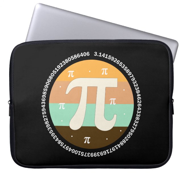 3.14 National Pi Day Design  - Pi Day Gift Idea Laptop Sleeve (Voorkant)