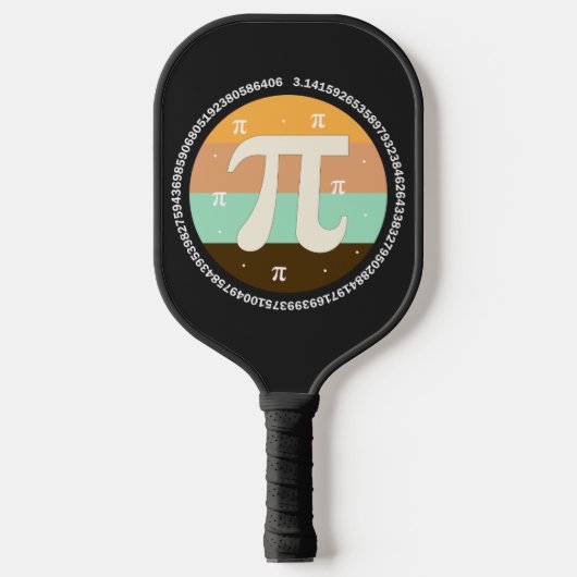 3.14 National Pi Day Design - Pi Day Gift Idea Pickleball Paddle (Voorkant)