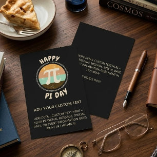 3.14 Nationale Pi Dag Design - Gelukkige Pi Dag Flyer