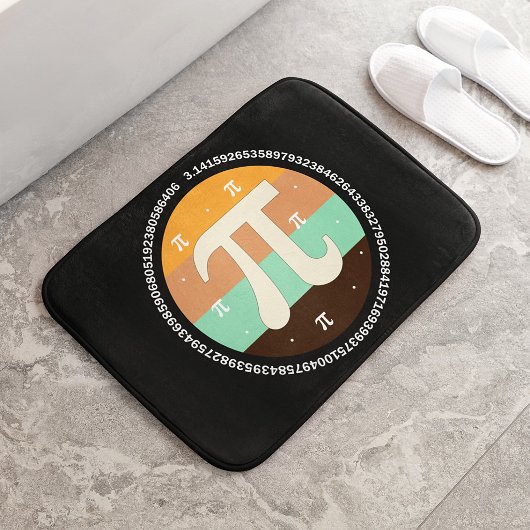 3.14 Nationale Pi Dag Design - Pi Dag Cadeau Idee Badmat