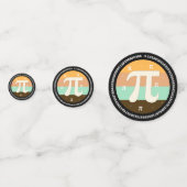 3.14 Nationale Pi Dag Design - Pi Dag Cadeau Idee Confetti (Achterkanten)