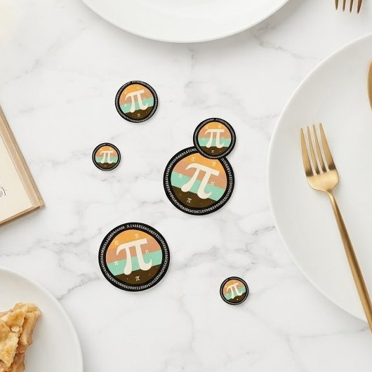 3.14 Nationale Pi Dag Design - Pi Dag Cadeau Idee Confetti