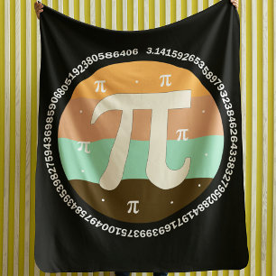 3.14 Nationale Pi Dag Design - Pi Dag Cadeau Idee Fleece Deken