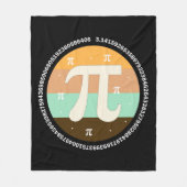 3.14 Nationale Pi Dag Design - Pi Dag Cadeau Idee Fleece Deken (Voorkant)