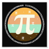 3.14 Nationale Pi Dag Design - Pi Dag Cadeau Idee Foto Afdruk (Voorkant)