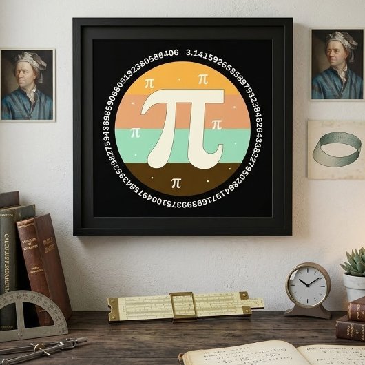 3.14 Nationale Pi Dag Design - Pi Dag Cadeau Idee Foto Afdruk