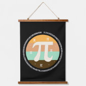 3.14 Nationale Pi Dag Design - Pi Dag Cadeau Idee Hangend Wandkleed (Voorkant)
