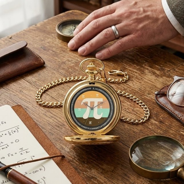 3.14 Nationale Pi Dag Design - Pi Dag Cadeau Idee Horloge (Creator heeft geüpload)