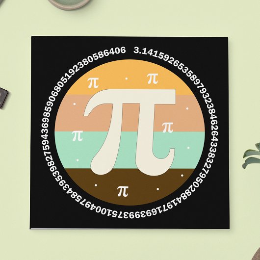 3.14 Nationale Pi Dag Design - Pi Dag Cadeau Idee Kaart