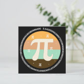 3.14 Nationale Pi Dag Design - Pi Dag Cadeau Idee Kaart (Staand voorkant)