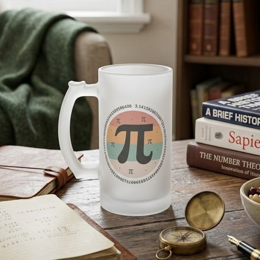 3.14 Nationale Pi Dag Design - Pi Dag Cadeau Idee Matglas Bierpul