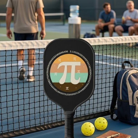 3.14 Nationale Pi Dag Design - Pi Dag Cadeau Idee Pickleball Paddle