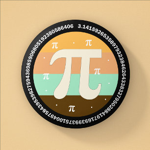 3.14 Nationale Pi Dag Design - Pi Dag Cadeau Idee Ronde Button 3,2 Cm