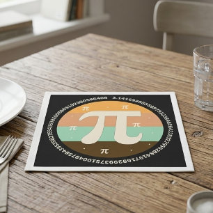 3.14 Nationale Pi Dag Design - Pi Dag Cadeau Idee Servet
