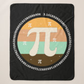 3.14 Nationale Pi Dag Design - Pi Dag Cadeau Idee Sherpa Deken (Voorkant)
