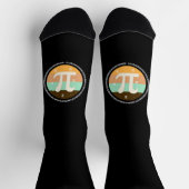 3.14 Nationale Pi Dag Design - Pi Dag Cadeau Idee Sokken (Top)