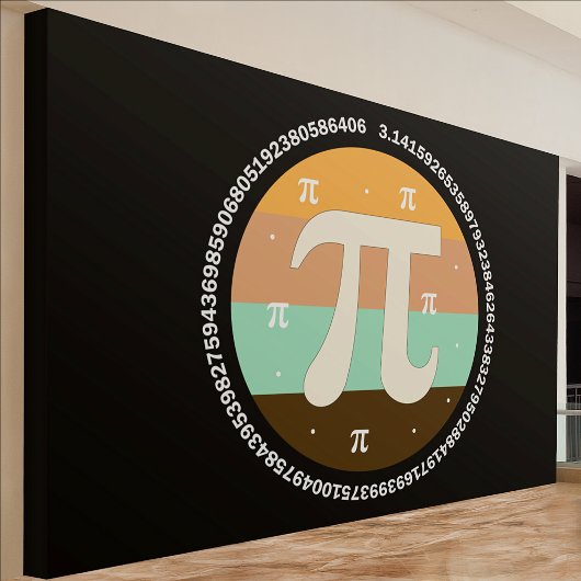 3.14 Nationale Pi Dag Design - Pi Dag Cadeau Idee Spandoek