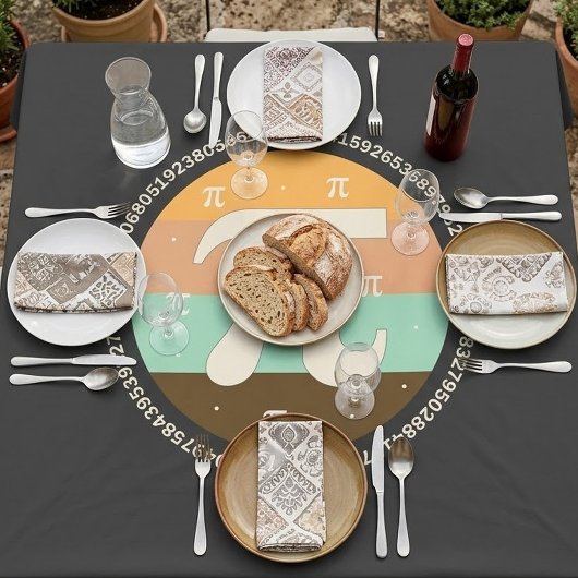 3.14 Nationale Pi Dag Design - Pi Dag Cadeau Idee Tafelkleed