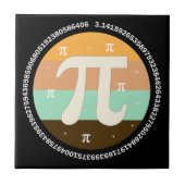 3.14 Nationale Pi Dag Design - Pi Dag Cadeau Idee Tegeltje (Voorkant)