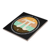 3.14 Nationale Pi Dag Design - Pi Dag Cadeau Idee Tegeltje (Zijkant)
