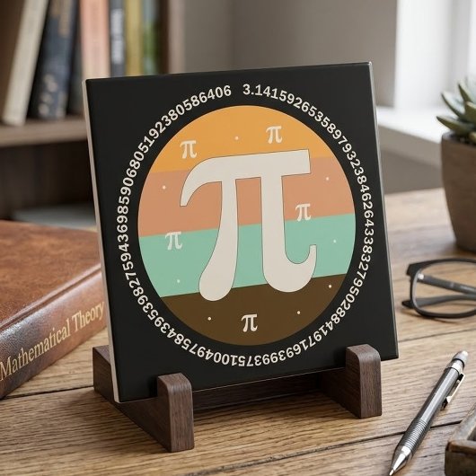3.14 Nationale Pi Dag Design - Pi Dag Cadeau Idee Tegeltje