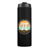 3.14 Nationale Pi Dag Design - Pi Dag Cadeau Idee Thermosbeker (Voorkant)