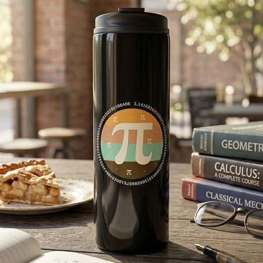 3.14 Nationale Pi Dag Design - Pi Dag Cadeau Idee Thermosbeker