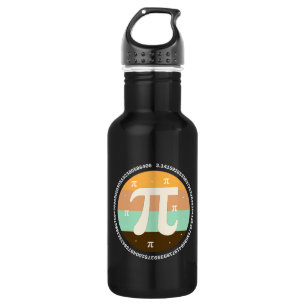 3.14 Nationale Pi Dag Design - Pi Dag Cadeau Idee Waterfles