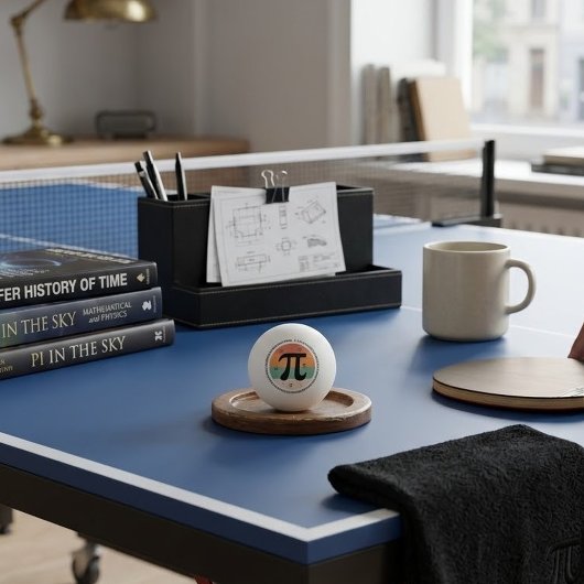 3.14 Nationale Pi Dag Ontwerp - Pi Dag Cadeau Ide Pingpongbal