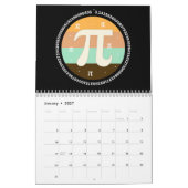3.14 Nationale Pi-dag ontwerp - Pi-dag cadeau idee Kalender (Jan 2027)