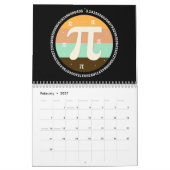 3.14 Nationale Pi-dag ontwerp - Pi-dag cadeau idee Kalender (Feb 2027)