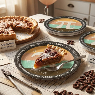 3.14 Nationale Pi Dag Ontwerp - Pi Dag Cadeau Idee Papieren Bordje