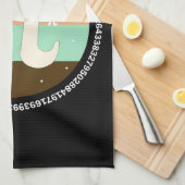 3.14 Nationale Pi Dag Ontwerp - Pi Dag Cadeau Idee Theedoek (Quarter Fold)