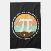3.14 Nationale Pi Dag Ontwerp - Pi Dag Cadeau Idee Theedoek (Verticaal)