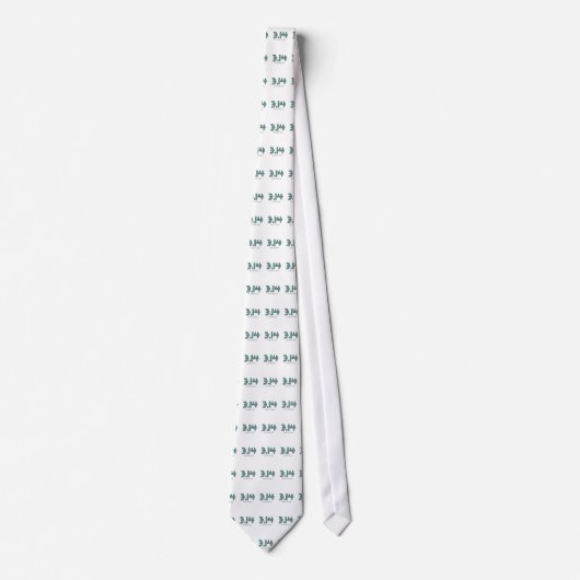 3.14 Nooit afgelopen Stropdas (Voorkant)