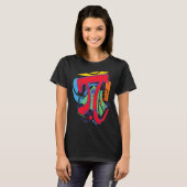3.14 Ontwerp van de Wiskunde voor PI-dag T-shirt (Voorkant volledig)