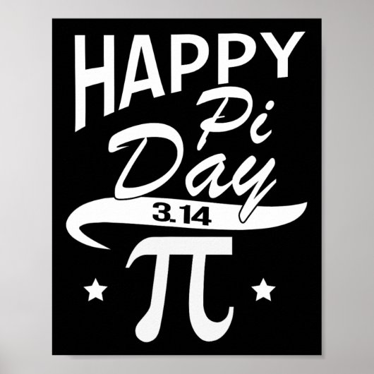 3.14 Pi-dag voor leraren Poster (Voorkant)