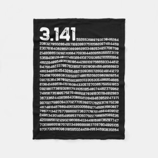 3.14 Pi-dag Wiskunde irrationeel nummer Pi Fleece Deken