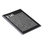 3.14 Pi-dag Wiskunde irrationeel nummer Pi Notitieboek (Rechterzijde)