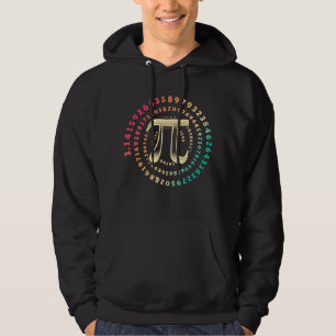 3.14 Pi-dagnummer Symbool Wiskunde irrationeel num Hoodie