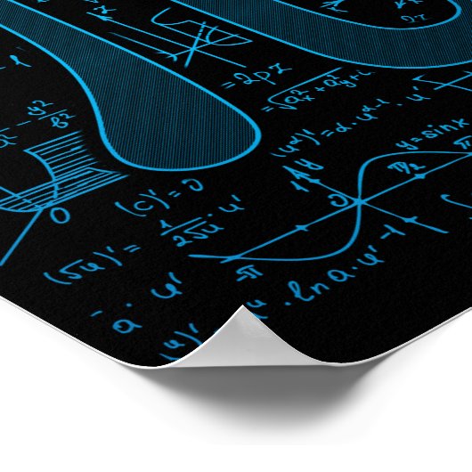 3.14 Pi Day Math Physics Irrational Number Circumf Poster (Hoek)
