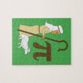 3.14 Pie Pi Pun Funny Wiskunde Joke Legpuzzel (Horizontaal)