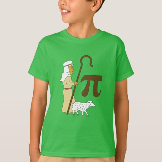 3.14 Pie Pi Pun Funny Wiskunde Joke T-shirt (Voorkant)