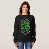3 14 Pirish Funny St Patricks Wiskunde Geek Pi Day Trui (Voorkant volledig)