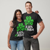 3 14 PIrish Liefde Wiskunde St Patricks Wiskunde G T-shirt (Unisex)