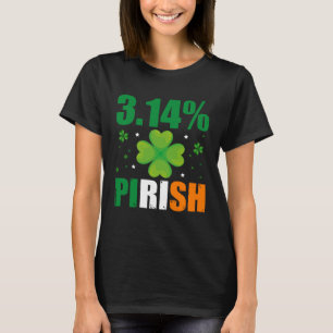 3 14 Pirish  St Patrick s Math Geek Ierse Wiskunde T-shirt